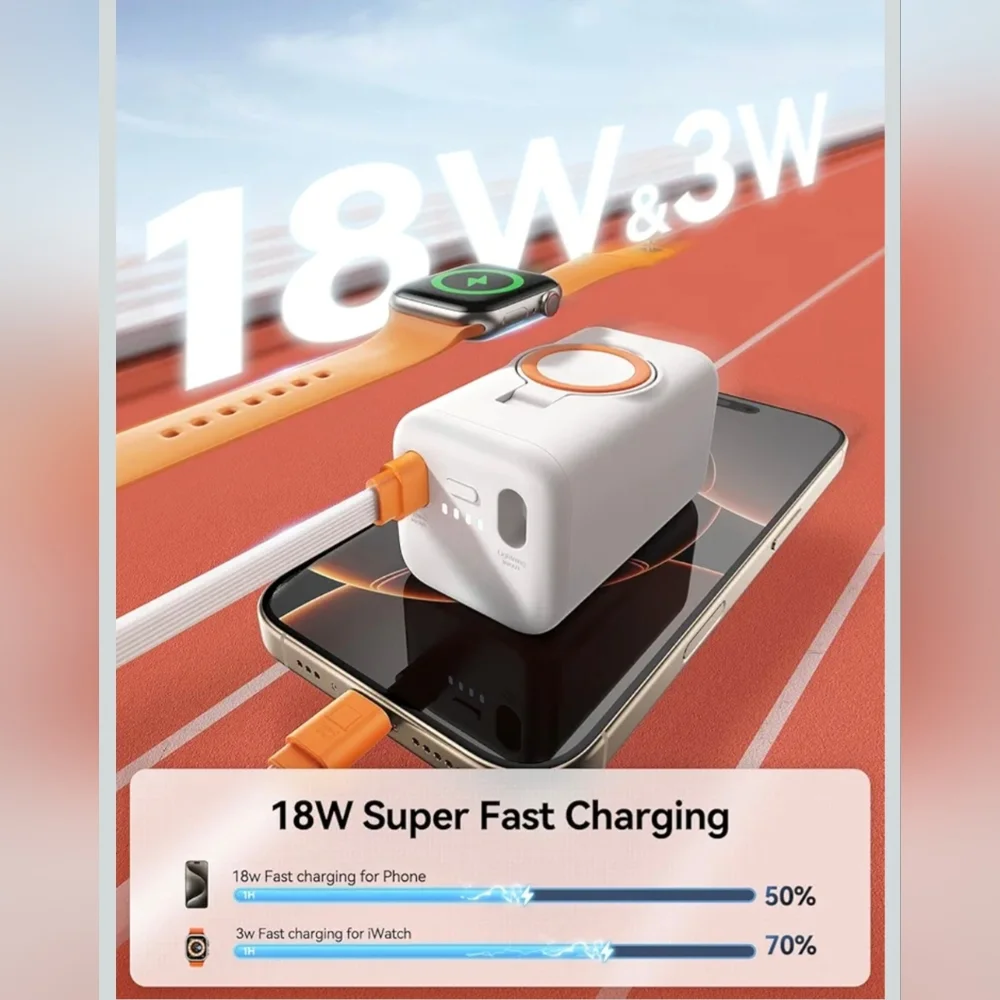 NIB JOYROOW PORTABLE WIRELESS WATCH CHARGER